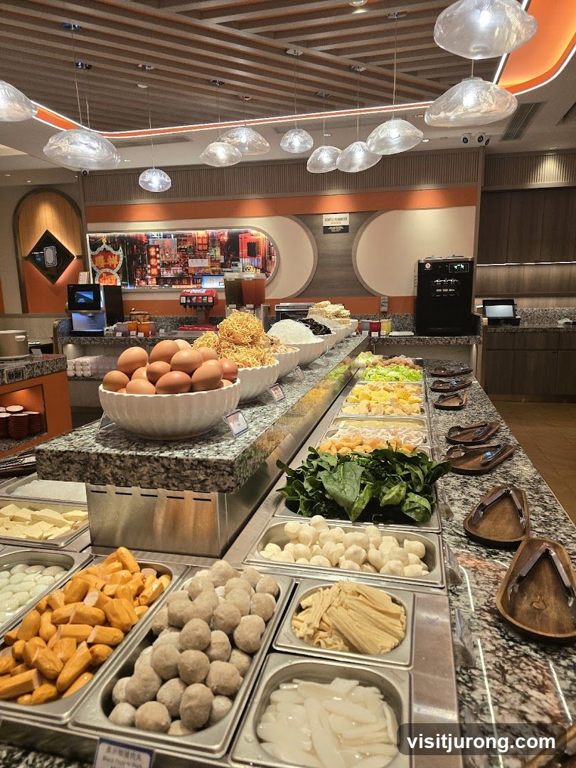 Buffet Food Display