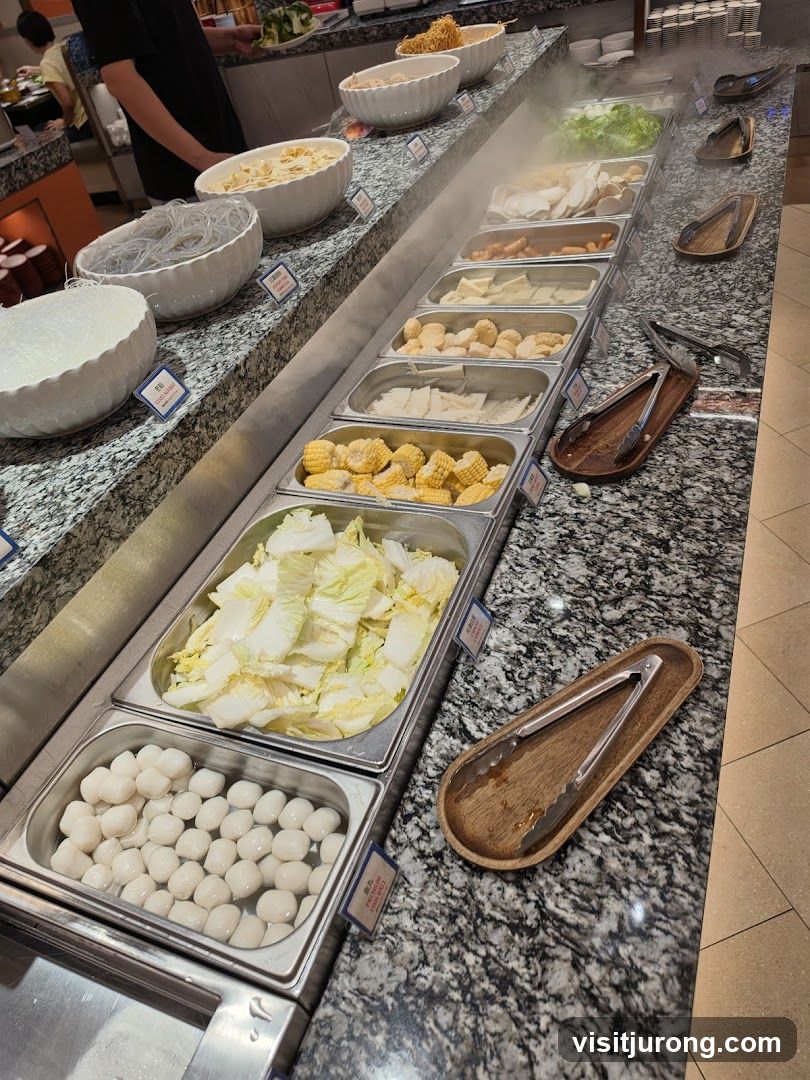 Buffet Food Display