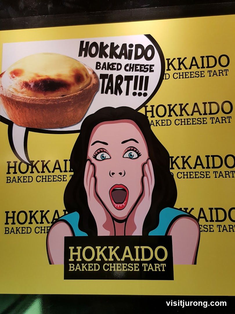 Hokkaido Baked Cheese Tart Advertisement