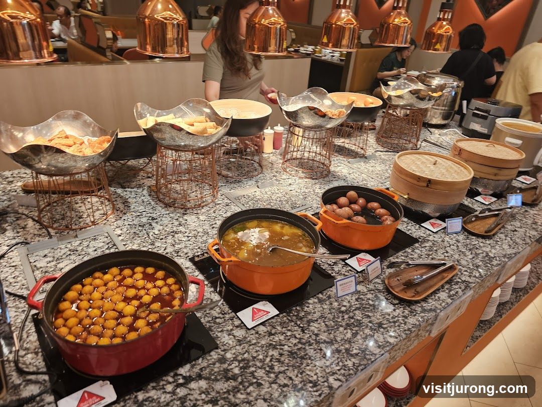 Buffet Food Display