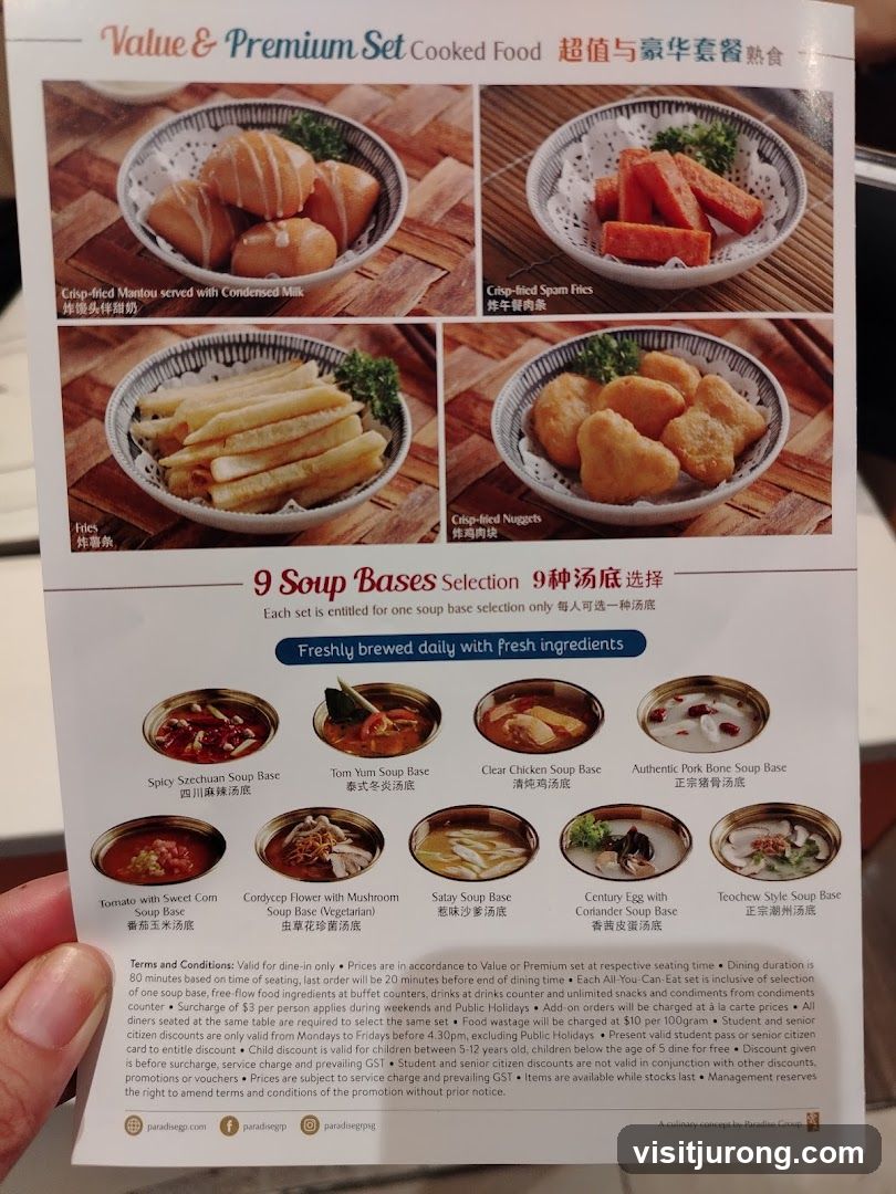 Value & Premium Set Cooked Food