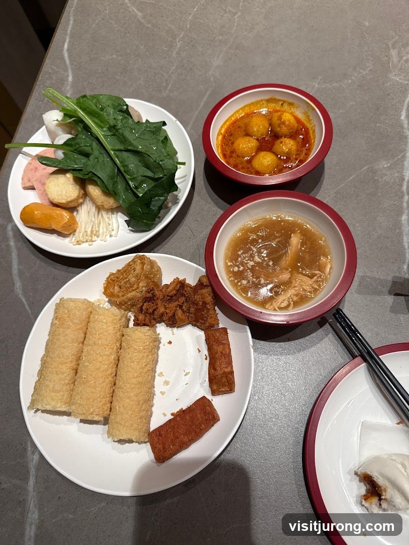 Assortment of Hot Pot Ingredients