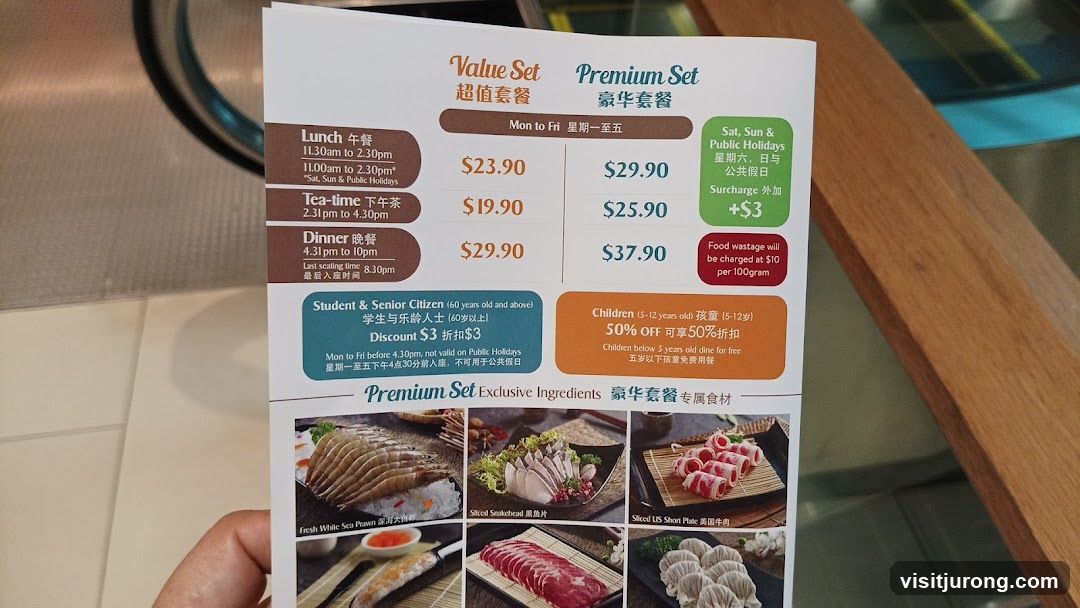 Value Set & Premium Set Menu