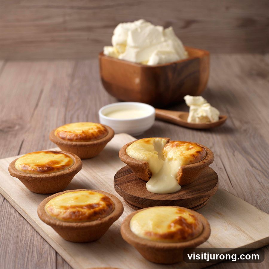 Creamy Cheese Tarts