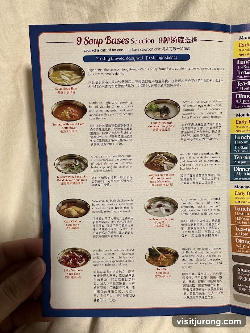 9 Soup Bases Selection
