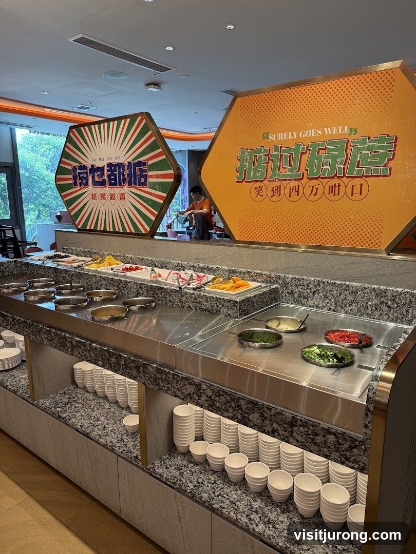 Buffet Food Display