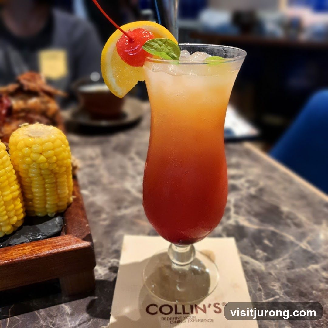 Cocktail and Corn on the Cob