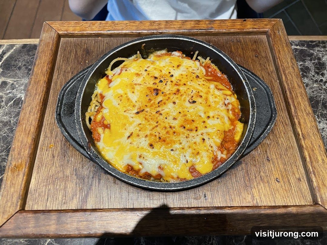 Baked Spaghetti with Cheese