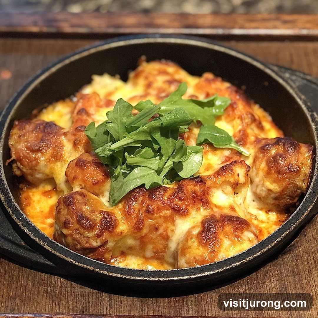 Baked Dish with Cheese and Greens