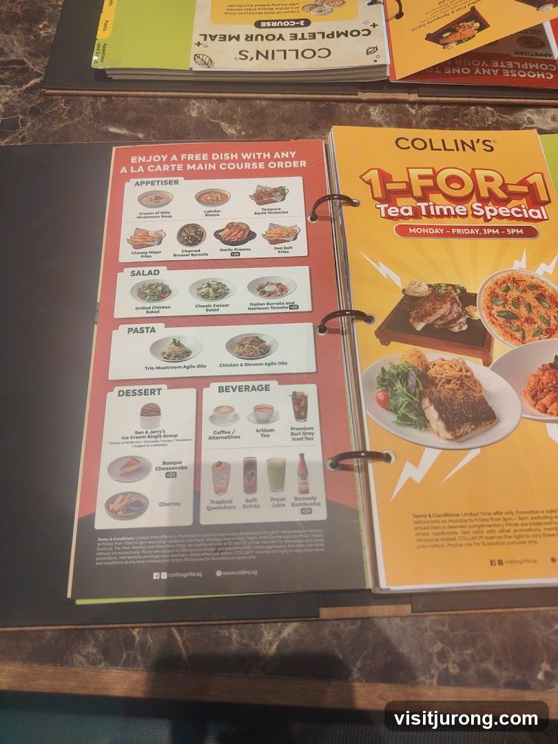 COLLIN'S 1-FOR-1 Tea Time Special