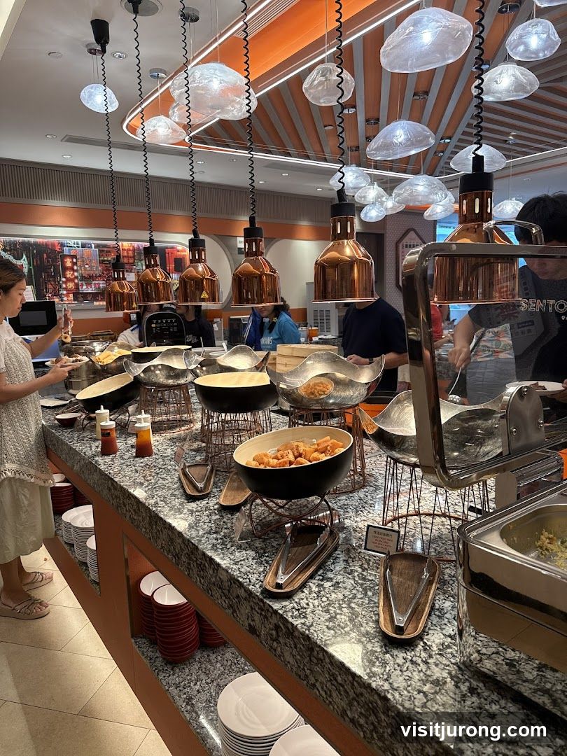 Buffet Food Display