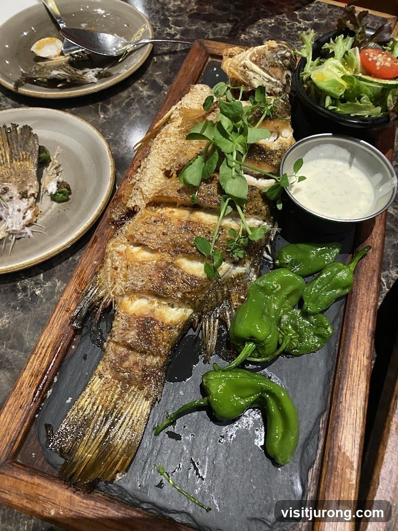 Whole Roasted Fish with Sides