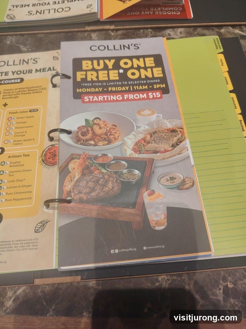 COLLIN'S BUY ONE FREE ONE