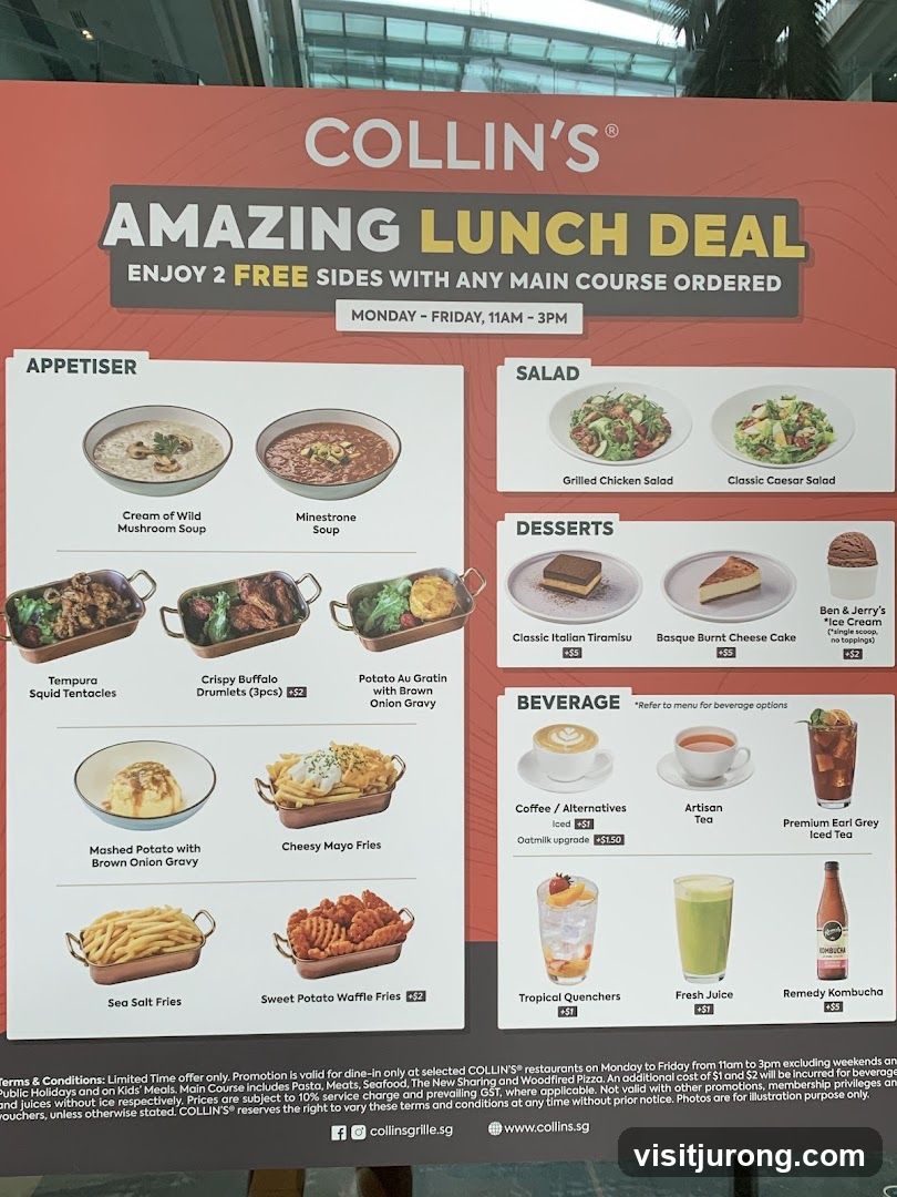 COLLIN'S AMAZING LUNCH DEAL