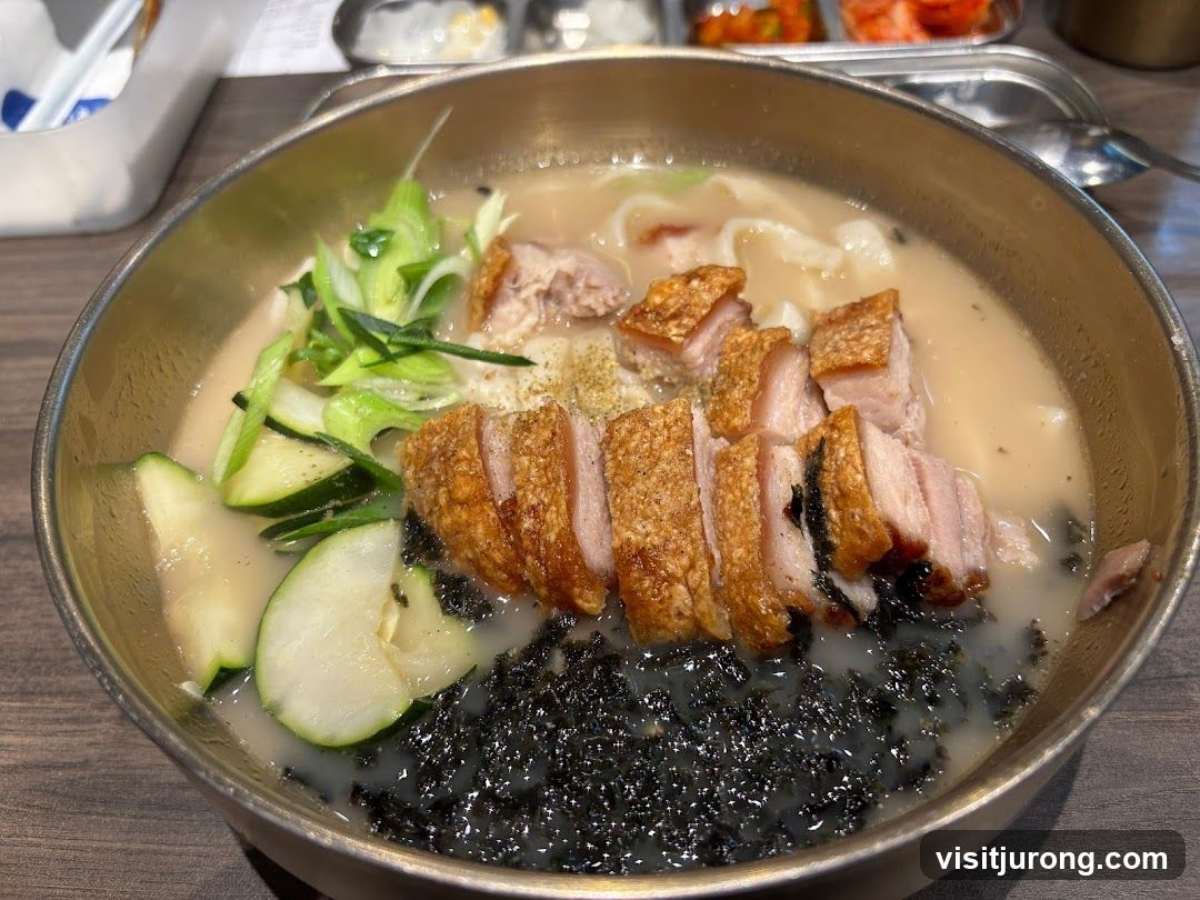 Noodle Soup with Pork Belly