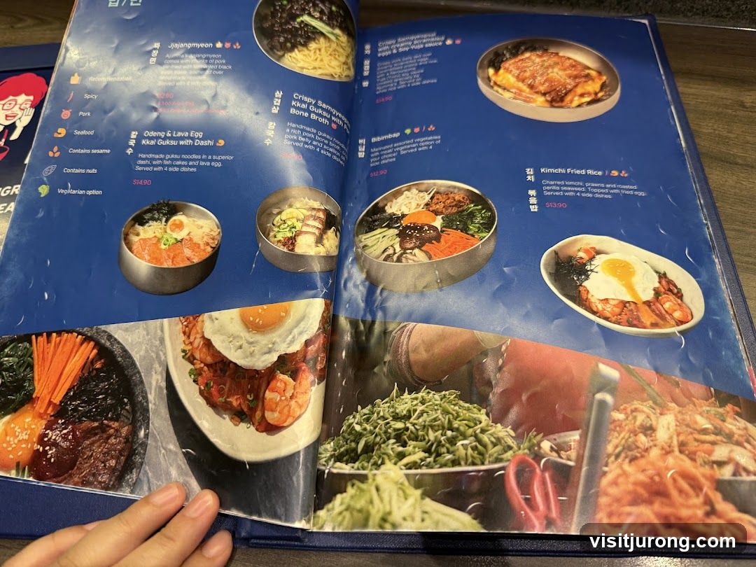 Korean Menu