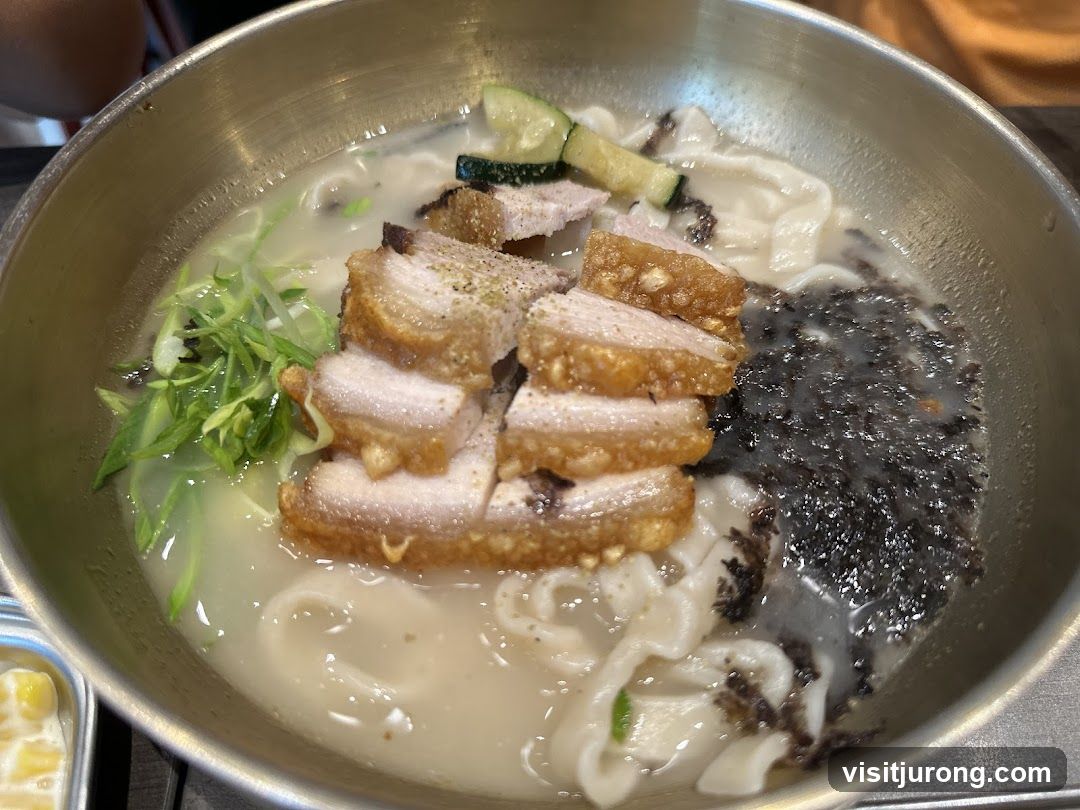 Noodle Soup with Pork Belly