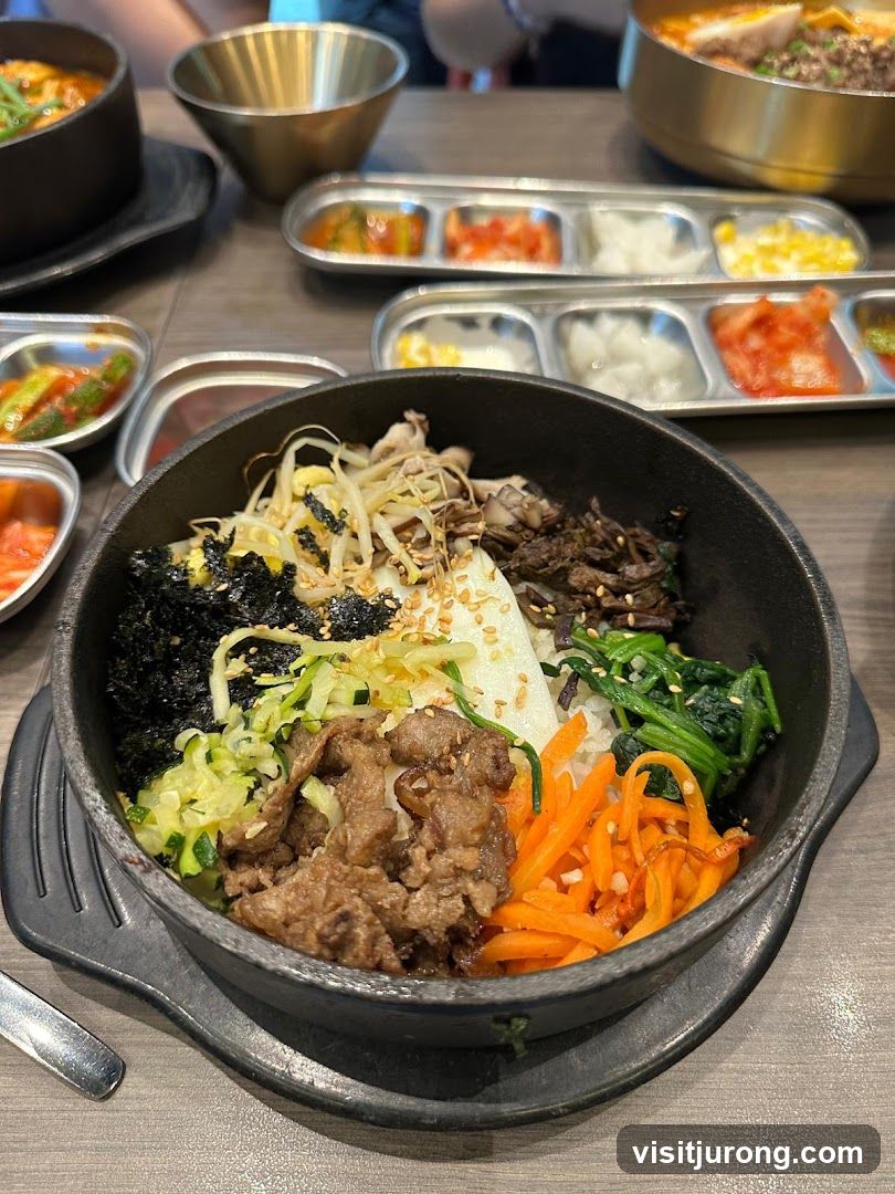 Bibimbap with Side Dishes