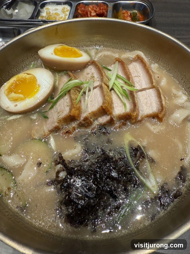 Noodle Soup with Pork and Eggs
