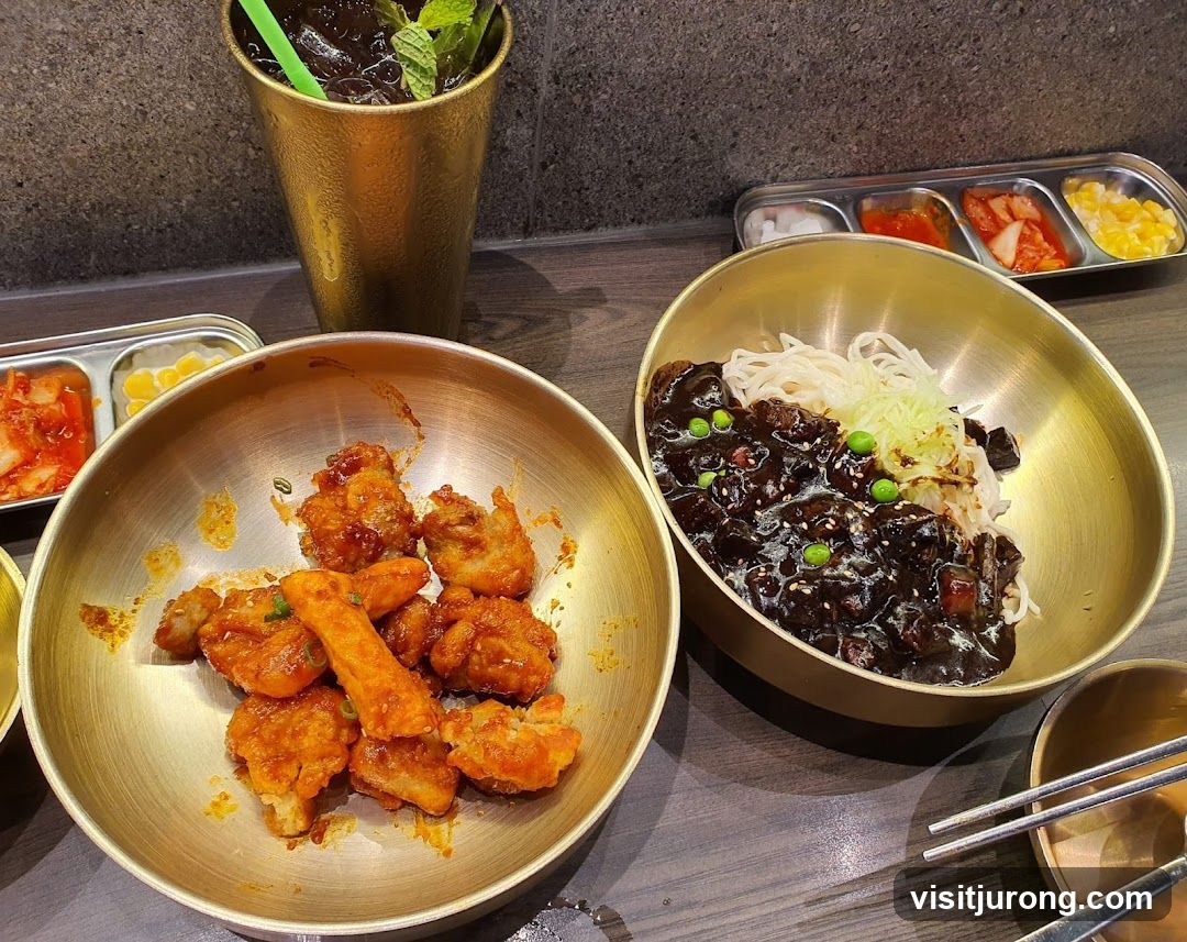 Korean Food Spread