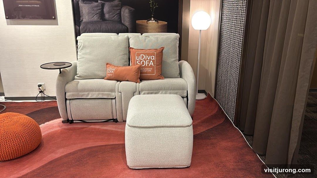 uDiva Sofa Display