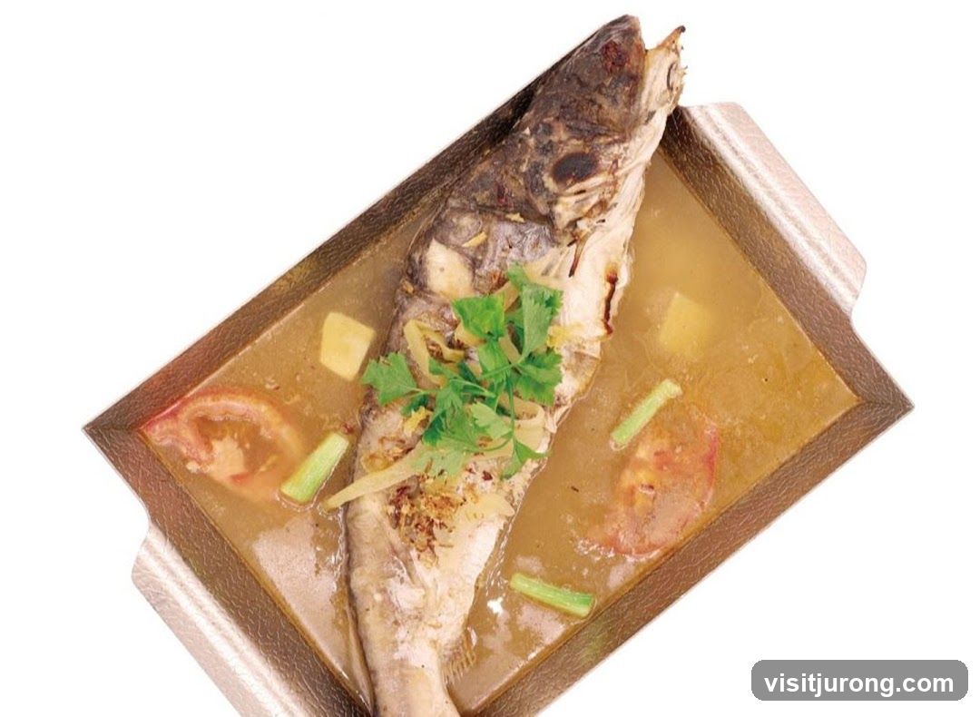 Steamed Fish with Broth