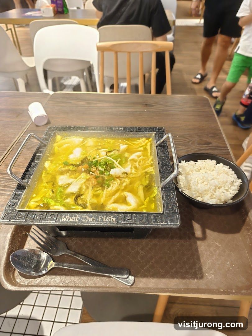 Fish Hot Pot with Rice