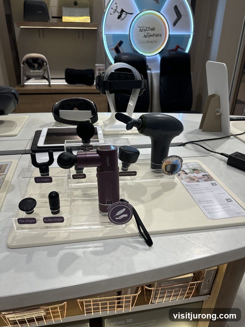 Massage Devices Display