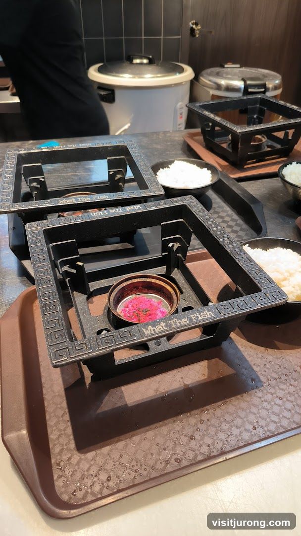 Table Setting with Hot Pot Burner