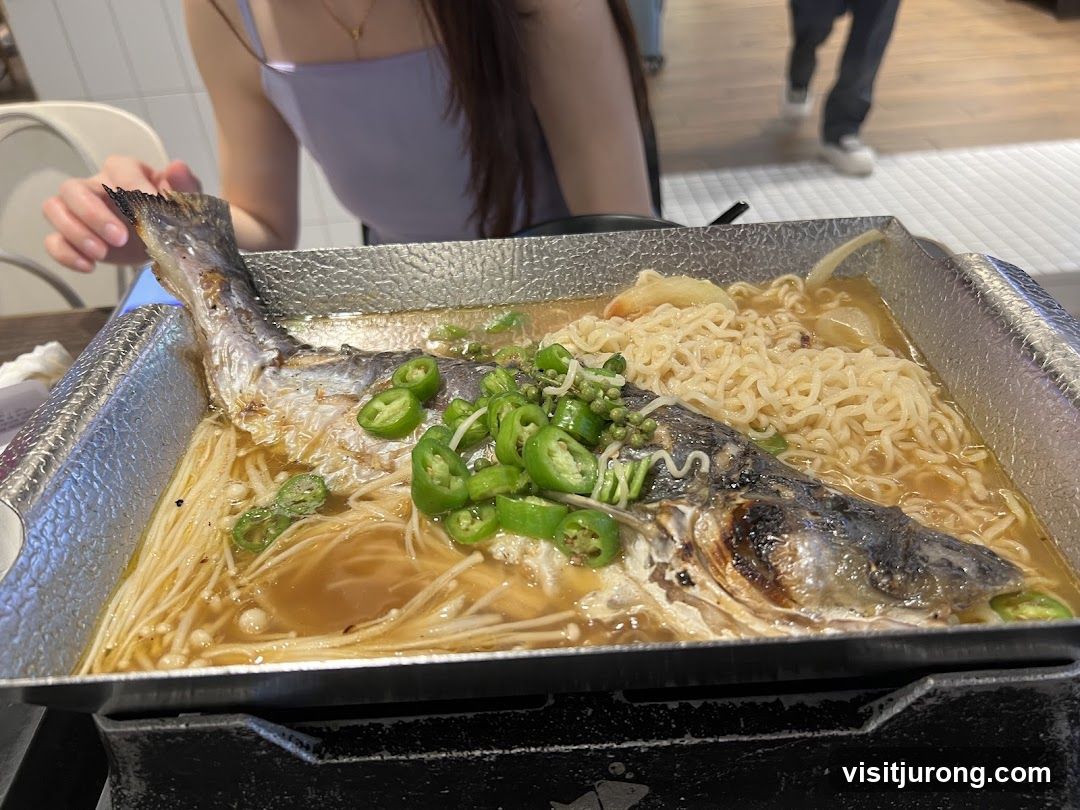 Fish and Noodles Dish