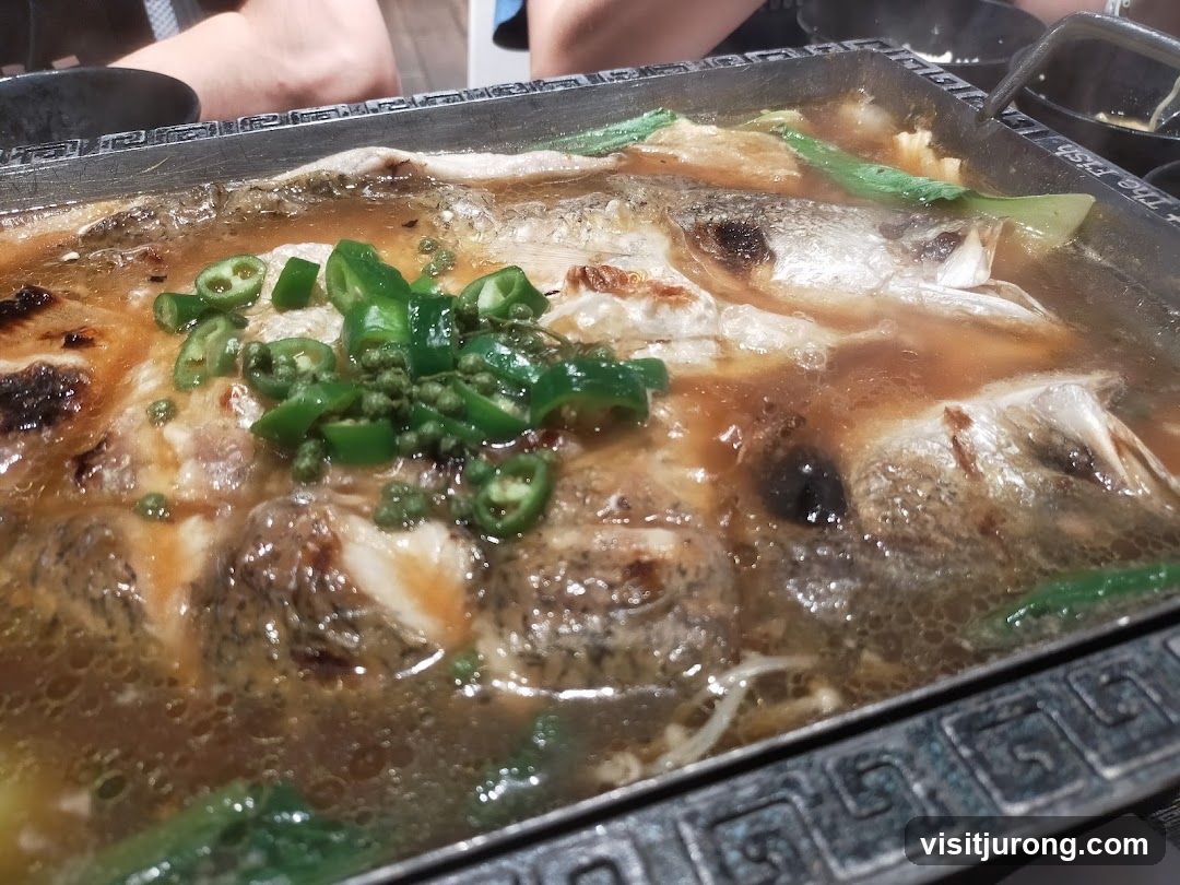 Steamed Fish with Peppers