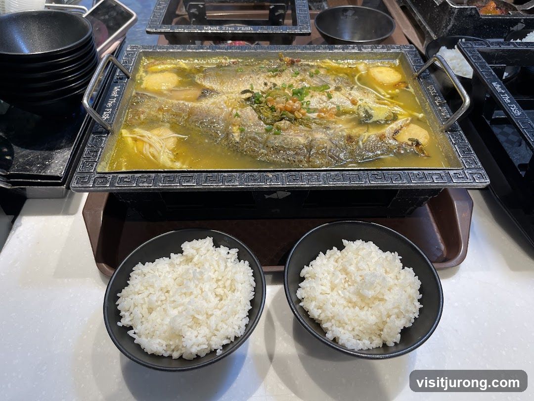Fish Hot Pot with Rice