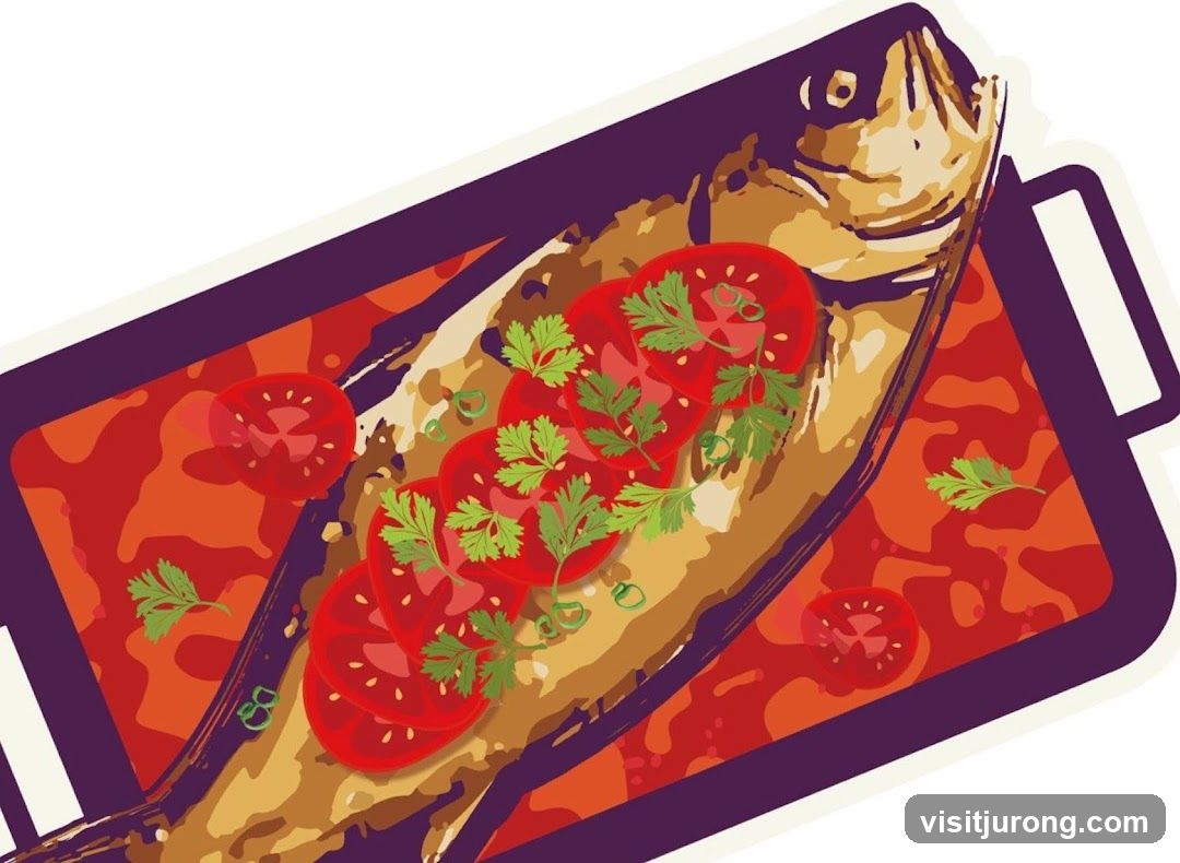 Baked Fish with Tomatoes and Herbs