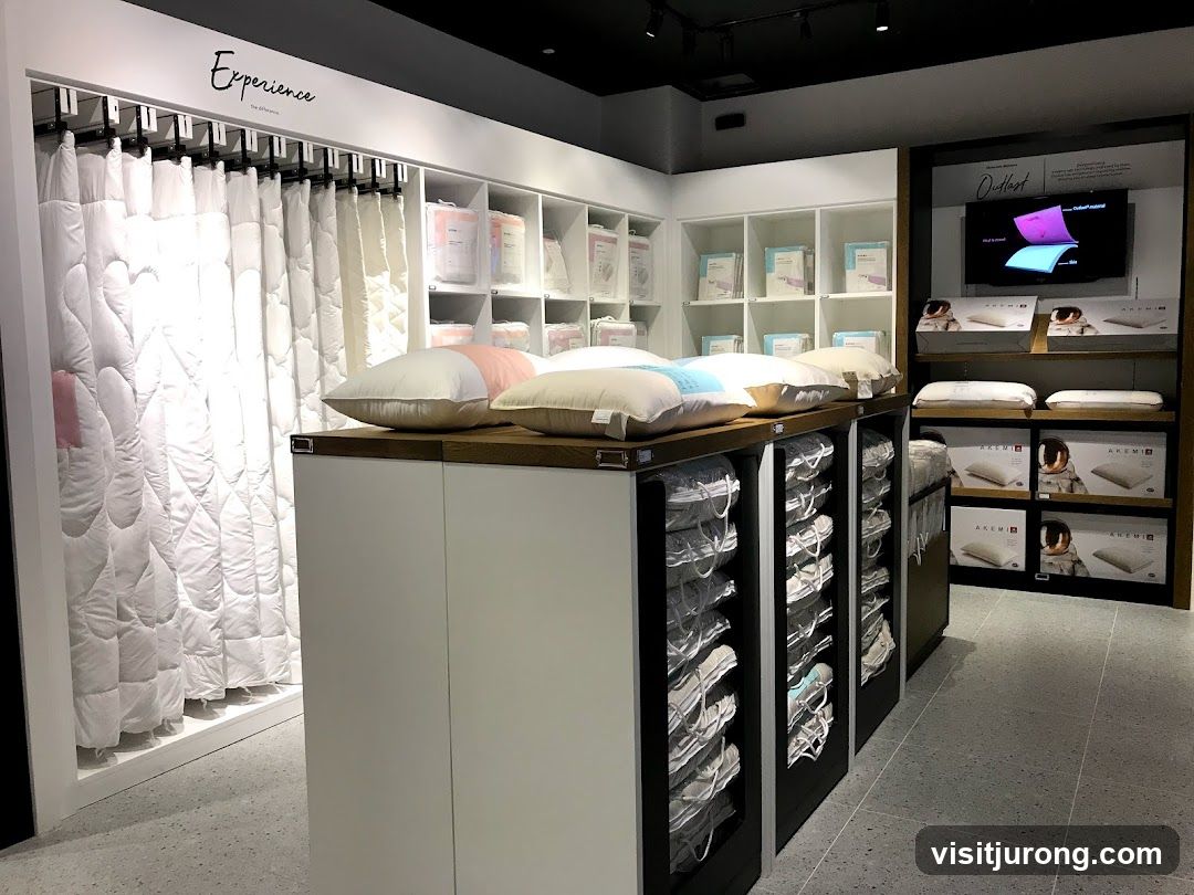 Bedding Store Display