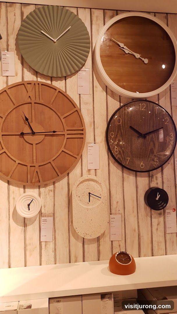 Wall Clocks Display