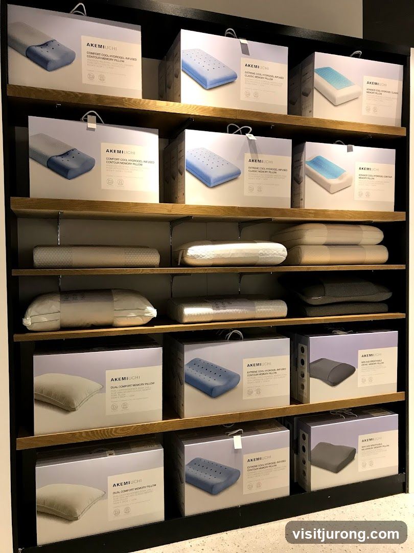 Pillows on Display
