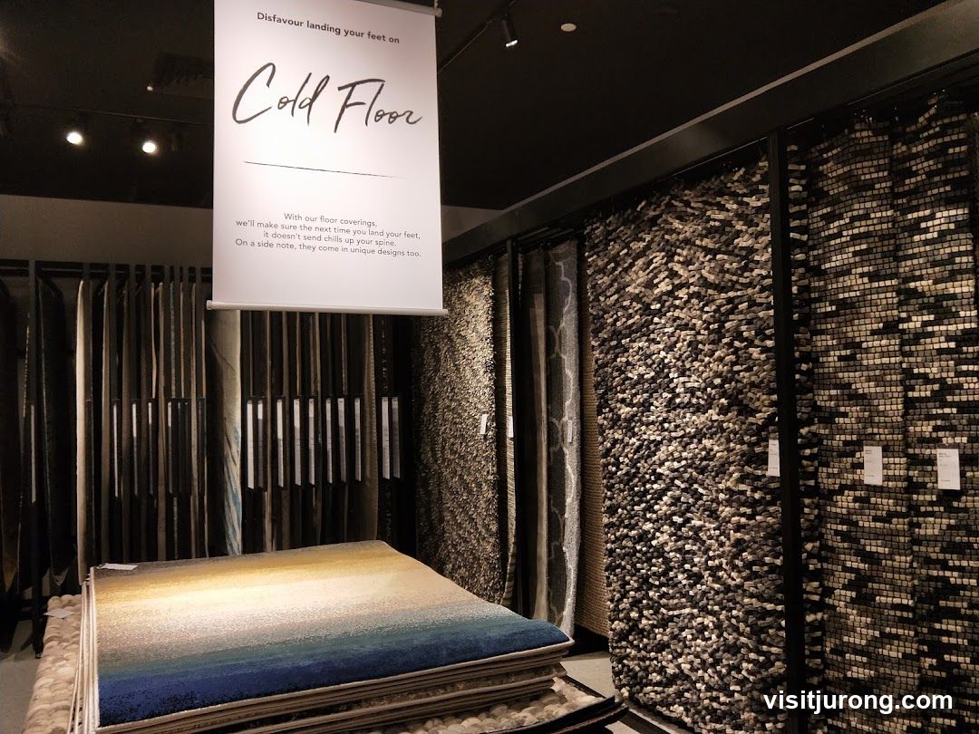 Rug Store Display