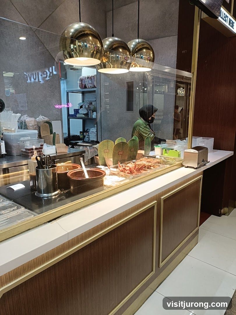 Food Counter with Staff