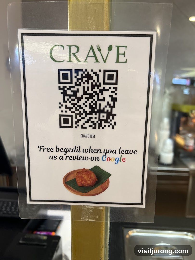 Crave Jem Google Review Promotion