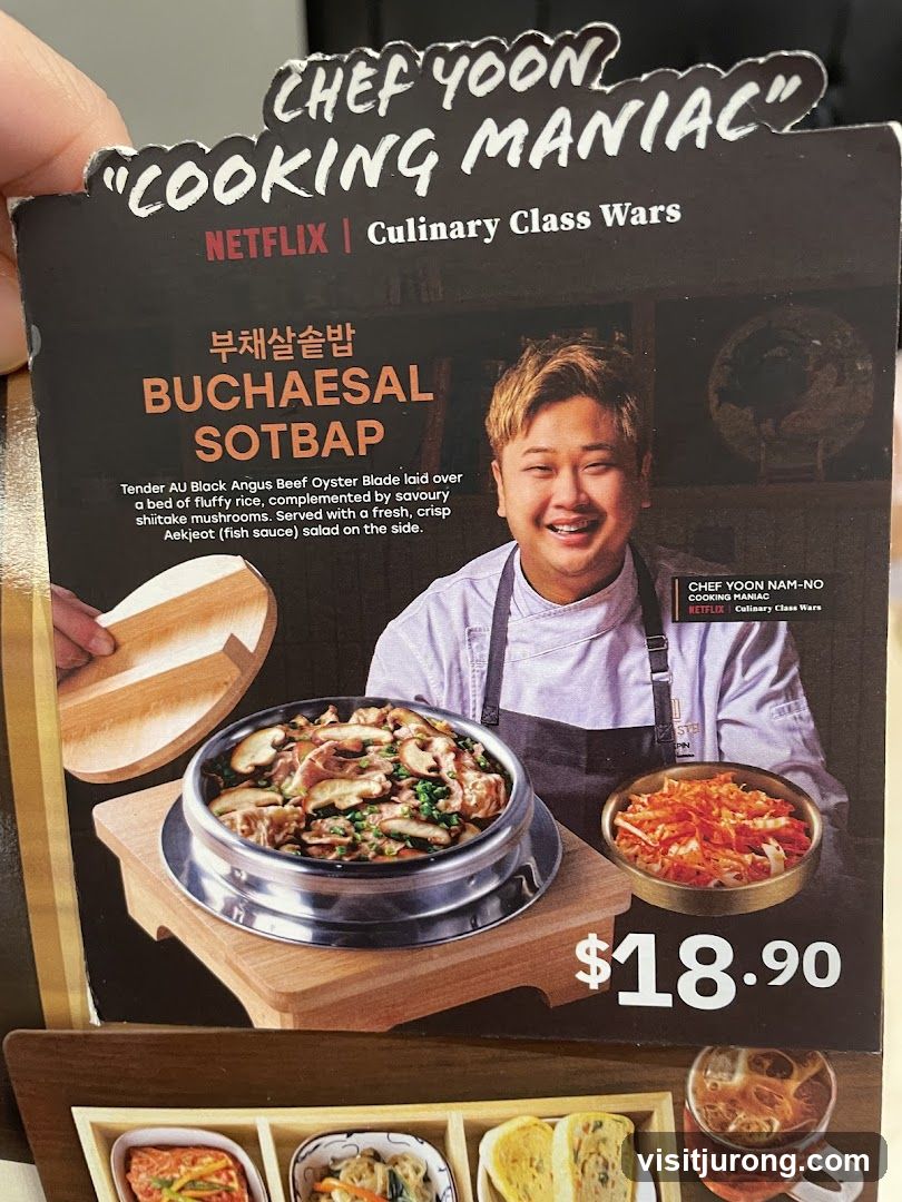 Chef Yoon "Cooking Maniac" Buchaesal Sotbap