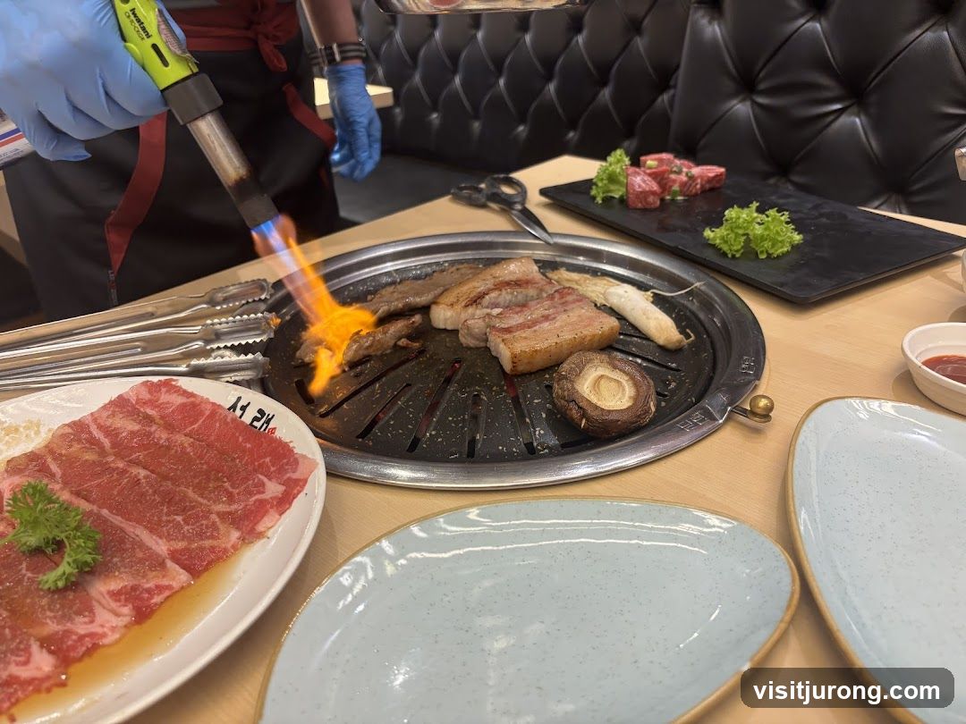Korean BBQ Grilling