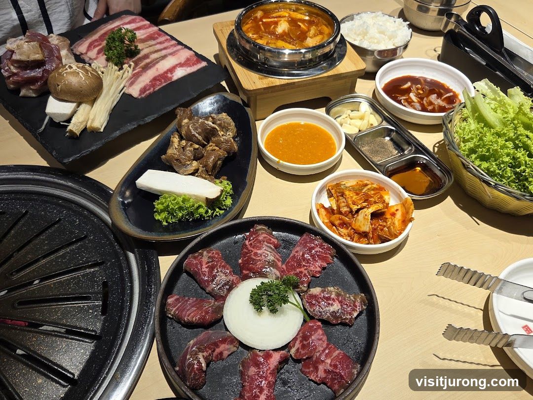 Korean BBQ Spread