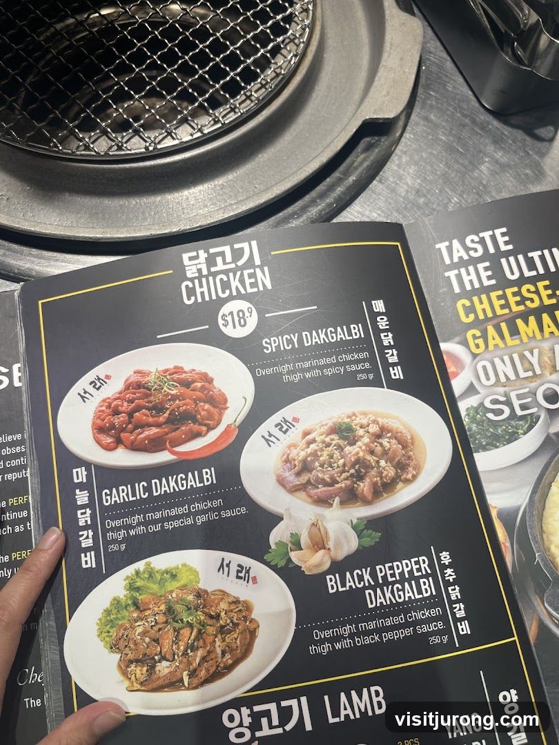 Chicken Menu