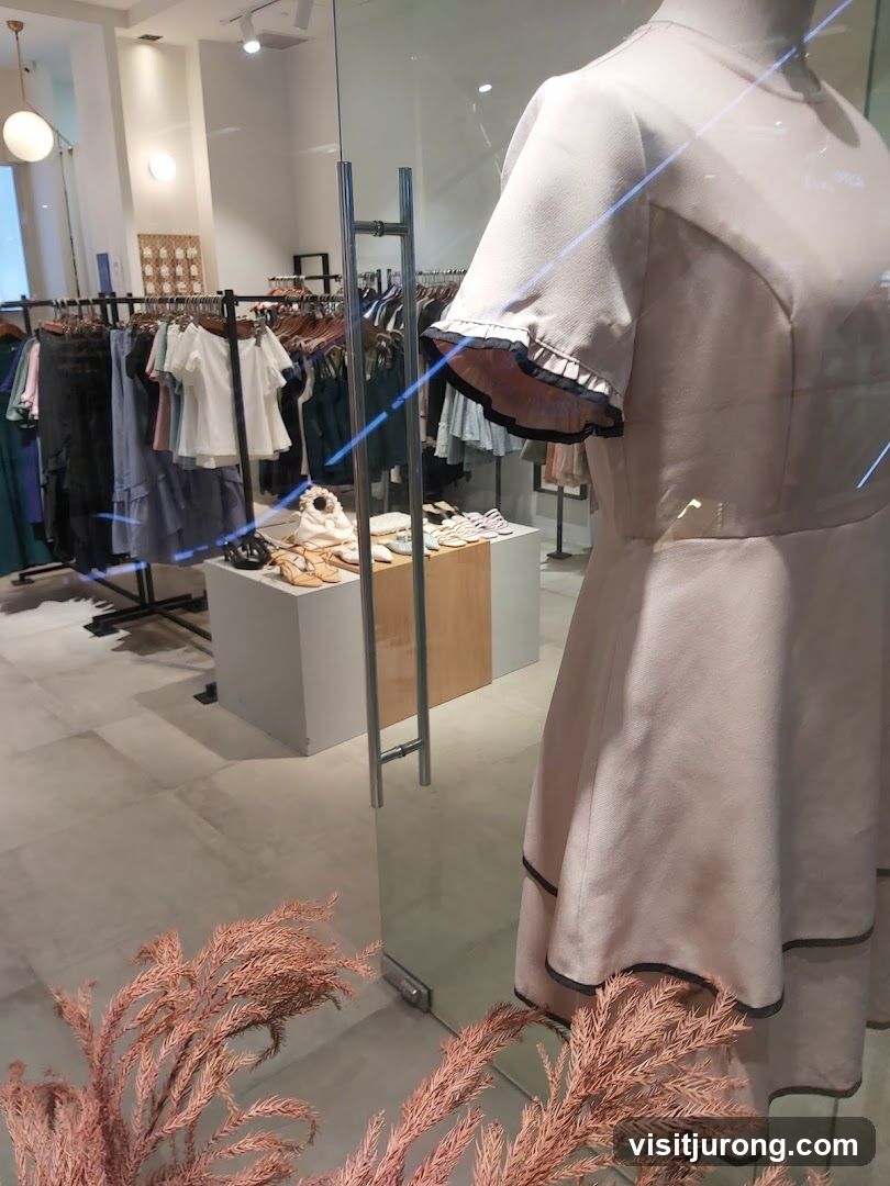 Clothing store display