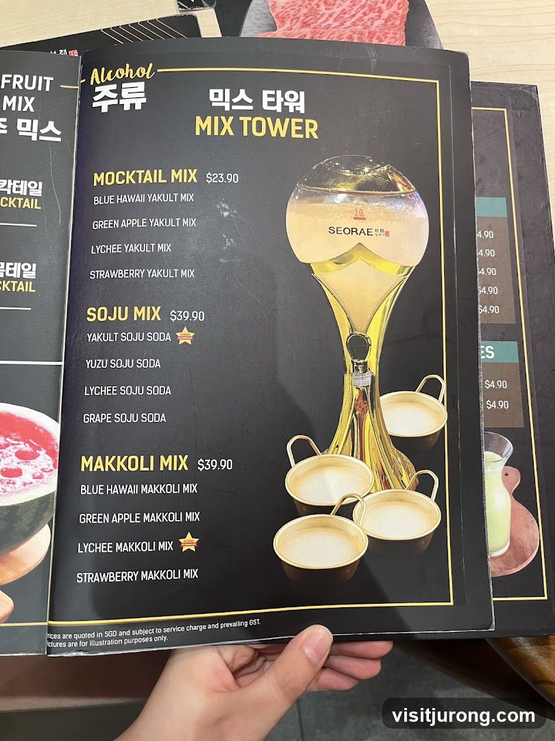 Alcohol Mix Tower