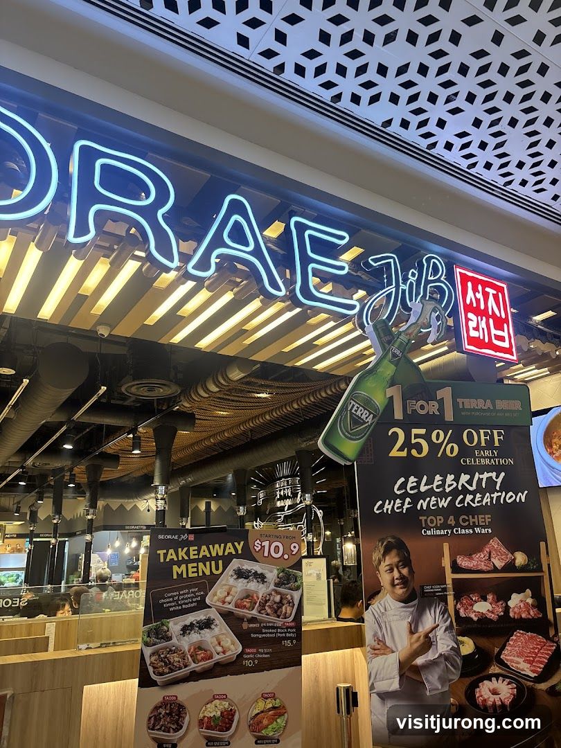 Korean BBQ Restaurant Takeaway Menu and Promotion