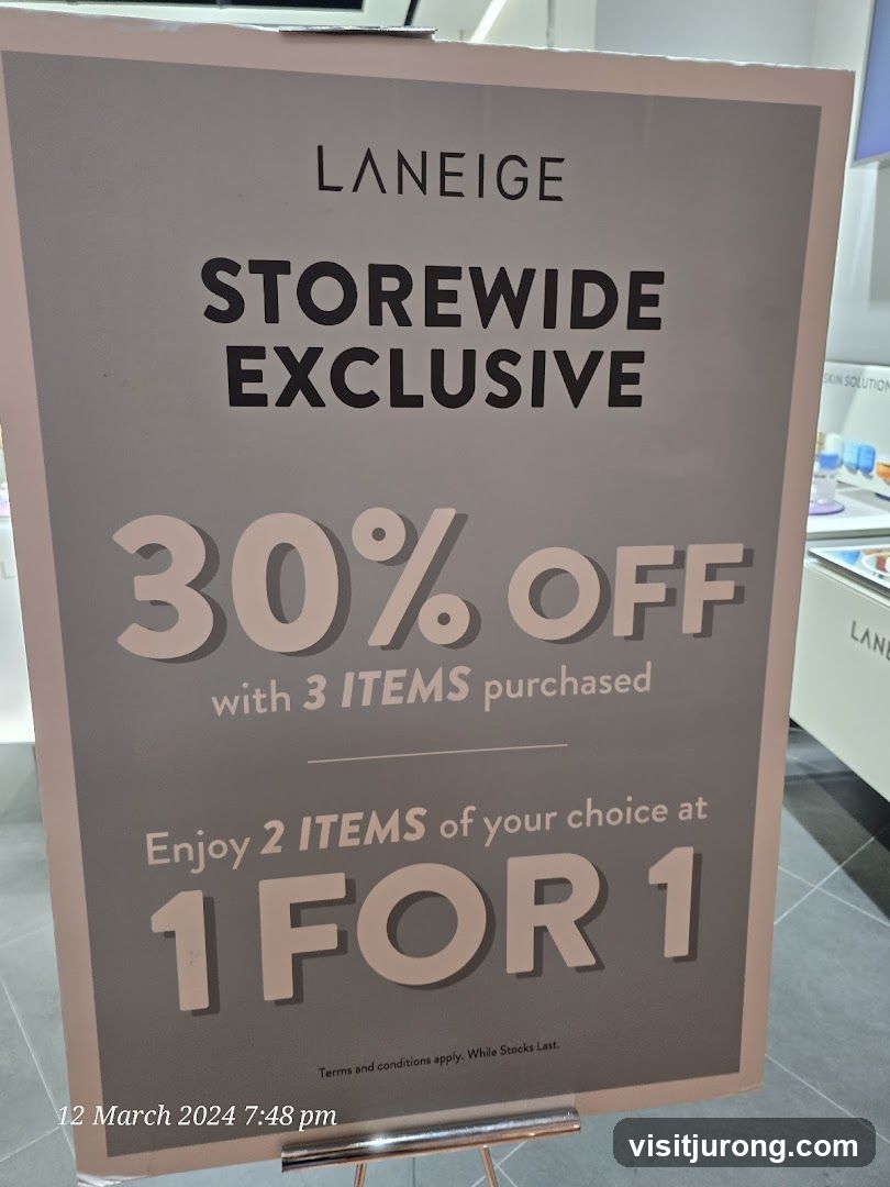 Laneige Storewide Exclusive Sale