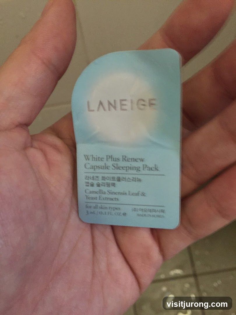Laneige White Plus Renew Capsule Sleeping Pack