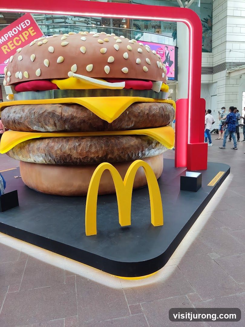 Giant Burger Display