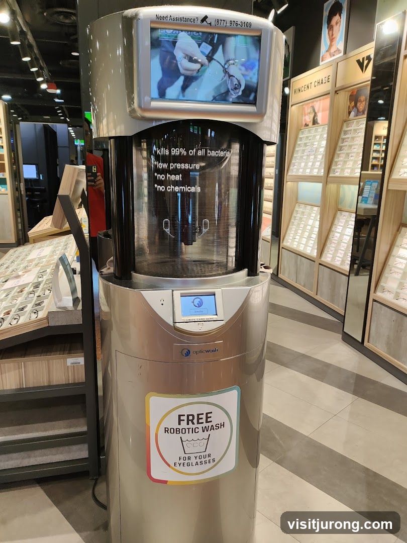 Eyeglass Cleaning Machine